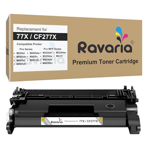 Image of 77X / CF277X Compatible Toner Cartridge for HP Printers Pro M305d M305dn M405d M405dn M405dw M405n M407dn Pro MFP M329dn M329dw M429dw M429fdn M429fdw M431f (77X / CF277X Toner Pack of 1)