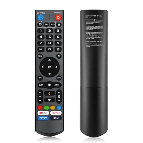 Replacement V3 Pro Voice Remote Control Compatible with vSeeBox V5 Pro / V3 Plus/V3 / V2 / V1 Pro/V1 Max/Elite/Max(Without Backlight Function)