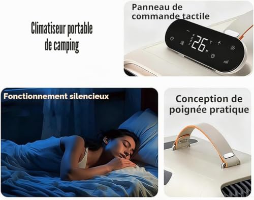 Climatiseur portable 2-en-1 - Détails techniques, échangeurs et régulation thermique