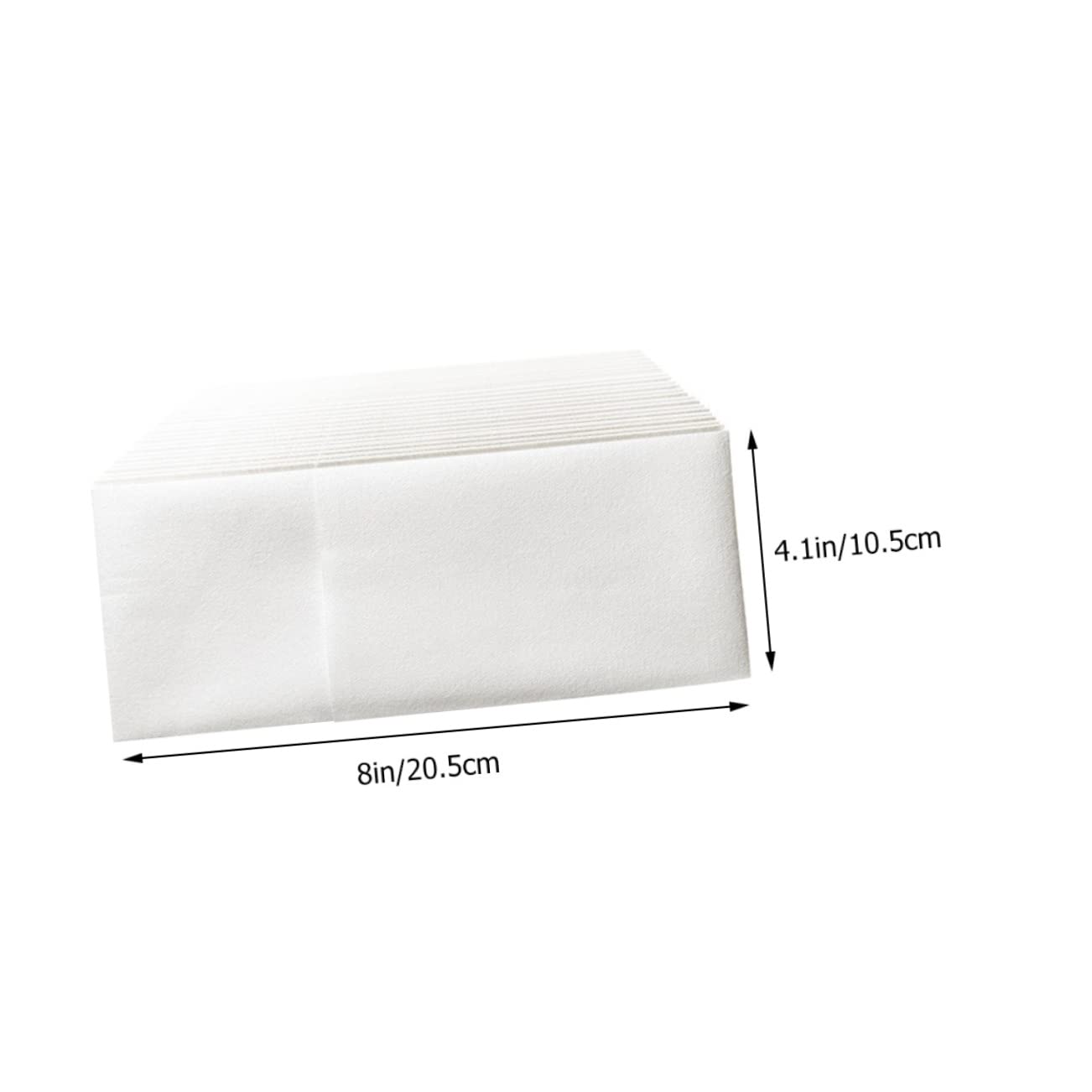 MAGICLULU Servilletas de Papel Desechables White para Cena Diseño Grueso y Elegante, 50 Piezas, Amigables, Ideales para Banquetes y Entretenimiento Diario