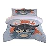 YJREDH Duvet Cover King Size, 3 Piece Skeleton Pirate Duvet Cover Set, Soft Premium Microfiber Bedding Comforter Cover… 41BjjyRJ8aS. SS100