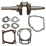 ZUDKSUY 3/4' Parallel Crankshaft with Gasket Kit Replacement for Honda GX160 5.5HP Predator 163cc Engines