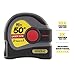 General Tools LTM1 2-in-1 Laser Tape Measure, LCD Digital Display, 50’ Laser Measure, 16’ Tape Measure, Gray
