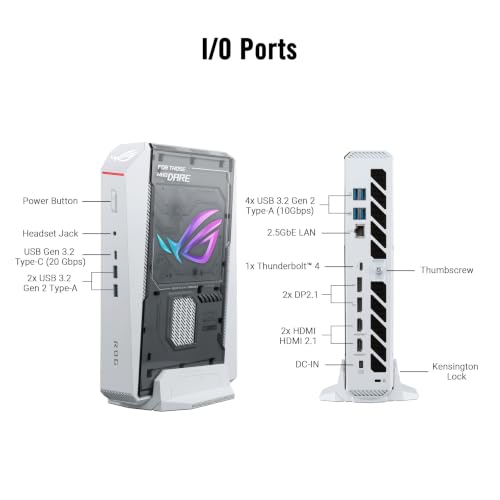 Image of ROG NUC 16 Gaming Mini PC, Core Ultra 9 290HX+, RTX 5080, 64GB RAM, 2TB SSD