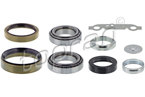 TOPRAN Juego de cojinete de rueda 401 374 Eje trasero, derecha Eje trasero izquierda con retén para ejes Compatible con MERCEDES-BENZ Clase S Sedán W126 W123 Sedán W123 W123 Coupé C123
