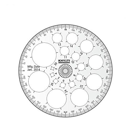 Pro Circle-Small (Set Of 10) By Anmol Art&Frames,White