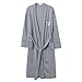 Produktbild Frauen Baumwolle Kimono Bademantel - Soft/Bequeme/Hautfreundlich/Leichtes Plus Size Morgenmantel, for Geschenk/Haushalt/Hot Springs/Spa (Size : Large)