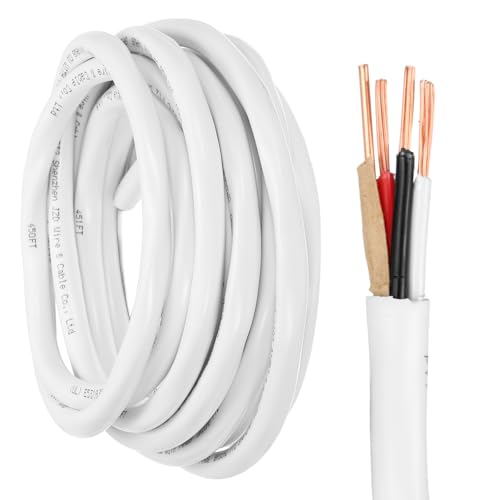 Fil de cuivre 14/3 NM-B 600V conducteur thermique stable pour maison