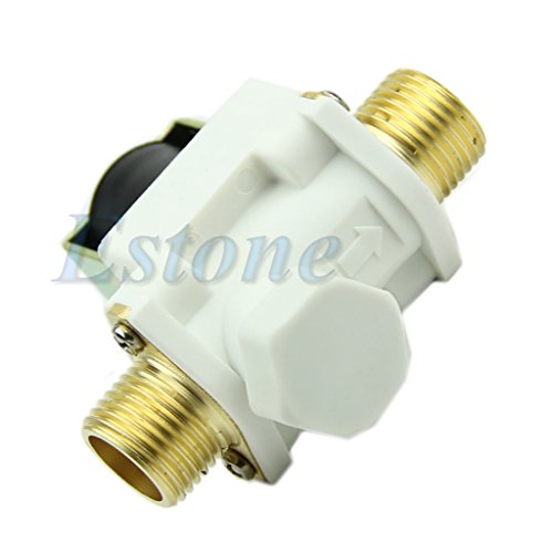 Elektrisches Magnetventil, 12 V, Gleichstrom, 0–0,8 MPa, 1,27 cm, für Wasserluft