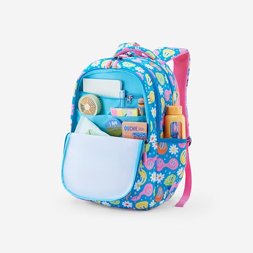 Image of American Tourister Ollie 4.0 Xl 01 G.C.Blu, Extra Large School Backpack, Age 8-12 Years, 3 Compartments,3D Glasses Inside - Atplayunique 32.5 Ltrs Capacity - Girls
