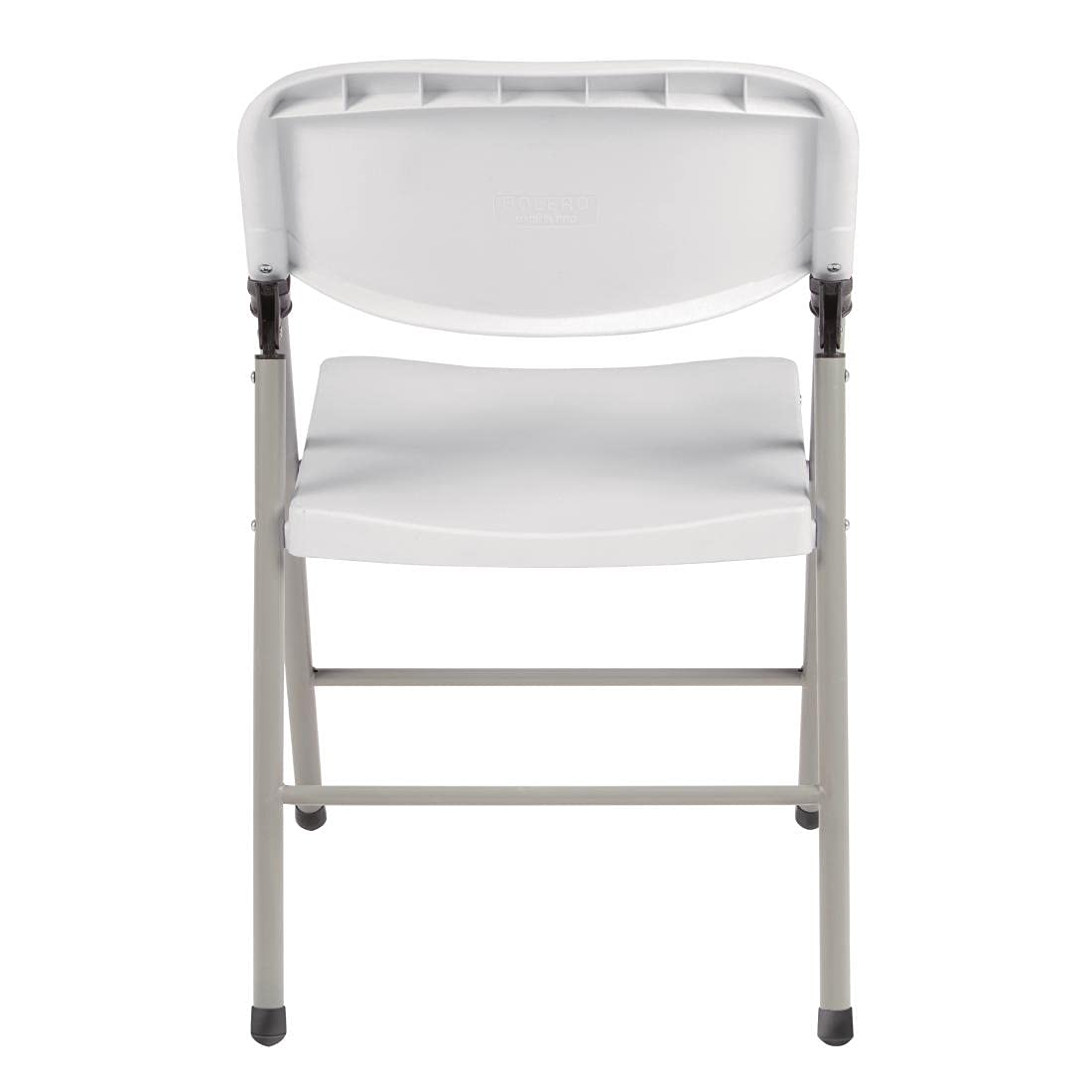 Bolero Lot de 2 chaises pliantes Blanc cassé