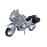 Welly Die Cast Motorcycle Silver Compatible with R1100 RT, 1:18 Scale