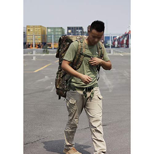 120L Tactical Hiking Daypack, Large Capacity,Hiking Backpack For Outdoor Camping,Widened Shoulder Strap Design To Relieve Stress For Climbing Camping Touring,A #TOP7