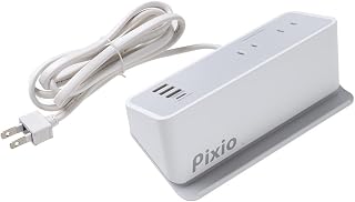 Pixio AC&USB TAP COMPACT White 電源…