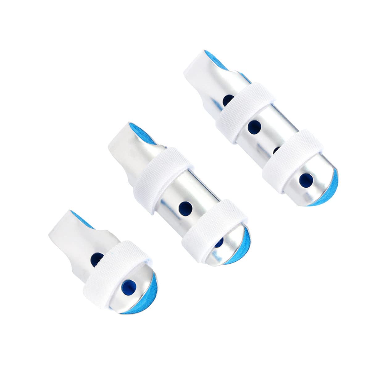 NULYLU Splint Phalanx Fixation Clamp 3 Sizes Pack Comfortable Protective and Breathable for Healing