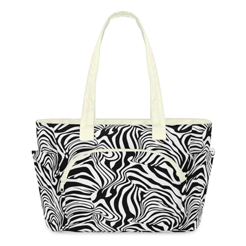 Sac fourre-tout léger pour femme grand sac zippé contre le désordre