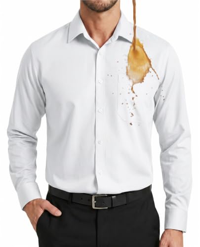Chemise Habillée Homme Business et Mariage Coupe Regular Enlision