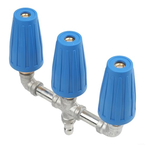 Boquilla turbo de triple flujo: presión mejorada para una limpieza rápida 7