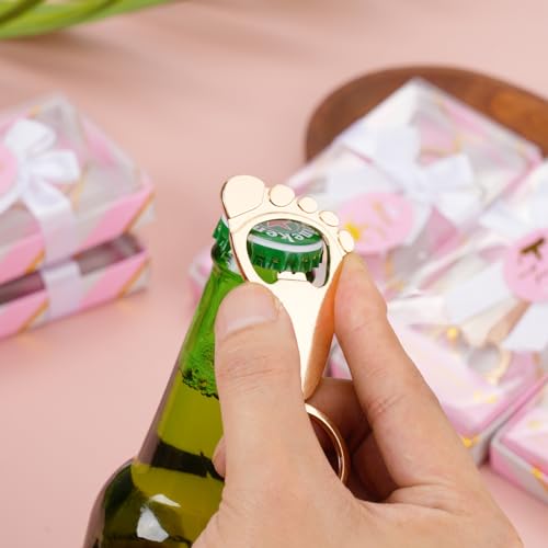 Orlabno 24-Piece Bottle Opener Set, Favors & Return Gifts for Baby Shower Party (24, Pink) by Orlabno - Used condition - Image 3