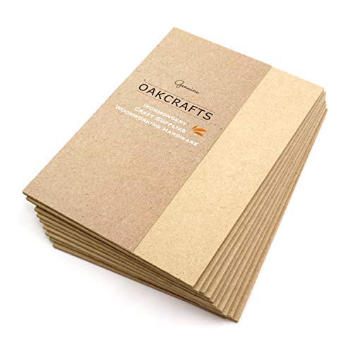 Laser Quality Medite Lot de 10 planches MDF 210 x 148 mm (A5) 4 mm Cover