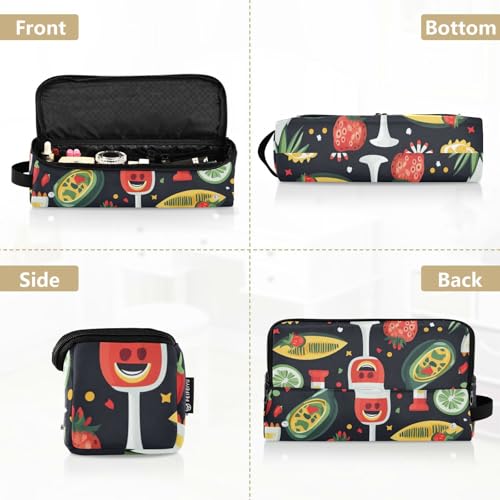 Bolso de Viaje 2 en 1 para Herramientas de Cabello Negro miniatura 5