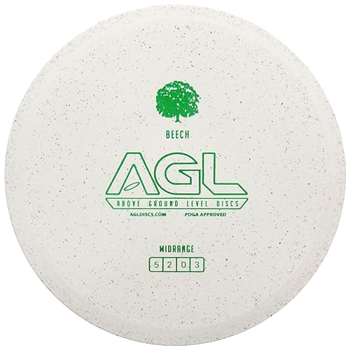 Above Ground Level Hemp Woodland Beech Midrange Golf Disc | Colors Will Vary
