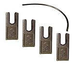 Digger Supply 4 - Pengo Auger Teeth, 133835, 35 Size, CS & AG Aggressor Auger w/Quik Lck STRP