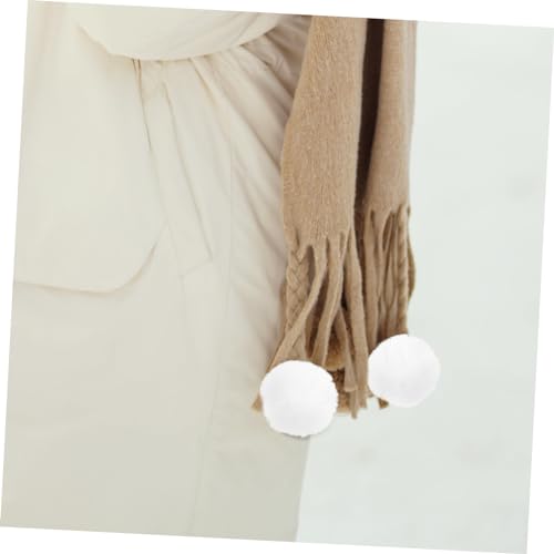 Pompom fausse fourrure fluffy pour customisation de mode