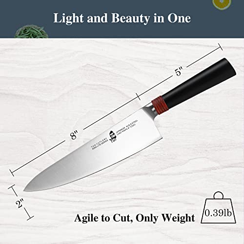 Tuo Chef Knife 8 Inch Kitchen Knife Cooking Knife Chef's Knife&Slicing Knife 9 Inch Kitchen Knife Ultra Sharp Carving Knife #TOP3