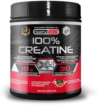 Healthy Fusion 100% Creatine Monohydrate, High Dose | 10g of Crea...