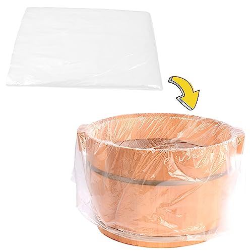 Abaodam 100 piezas forros desechables para spa de pies miniatura 2