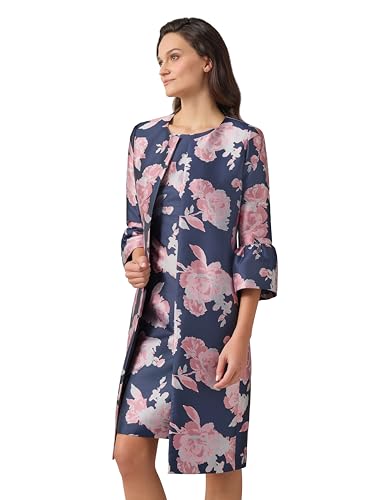Kasper Women's Jacquard Topper W Ruffle Bell Sleeves2