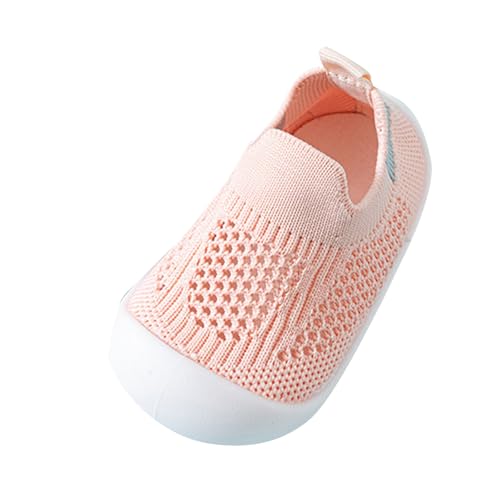 IWIHMIV Boys Slip On Shoes First Walking Shoes for Baby Girls Toddler Boys Girls Shoes Breathable Lightweight Walking Shoes
