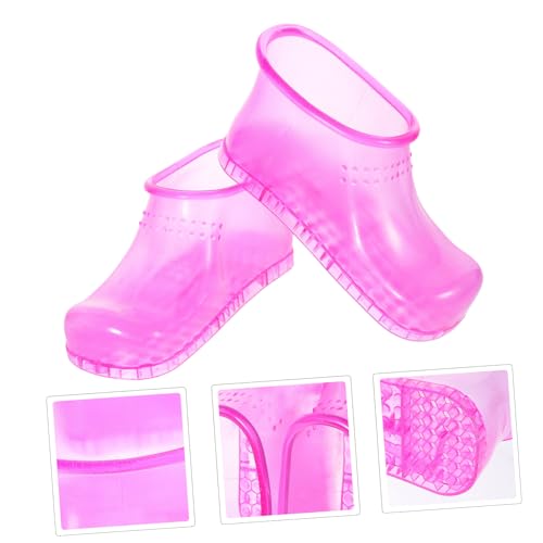 PartyKindom par de zapatillas para spa de pies miniatura 7