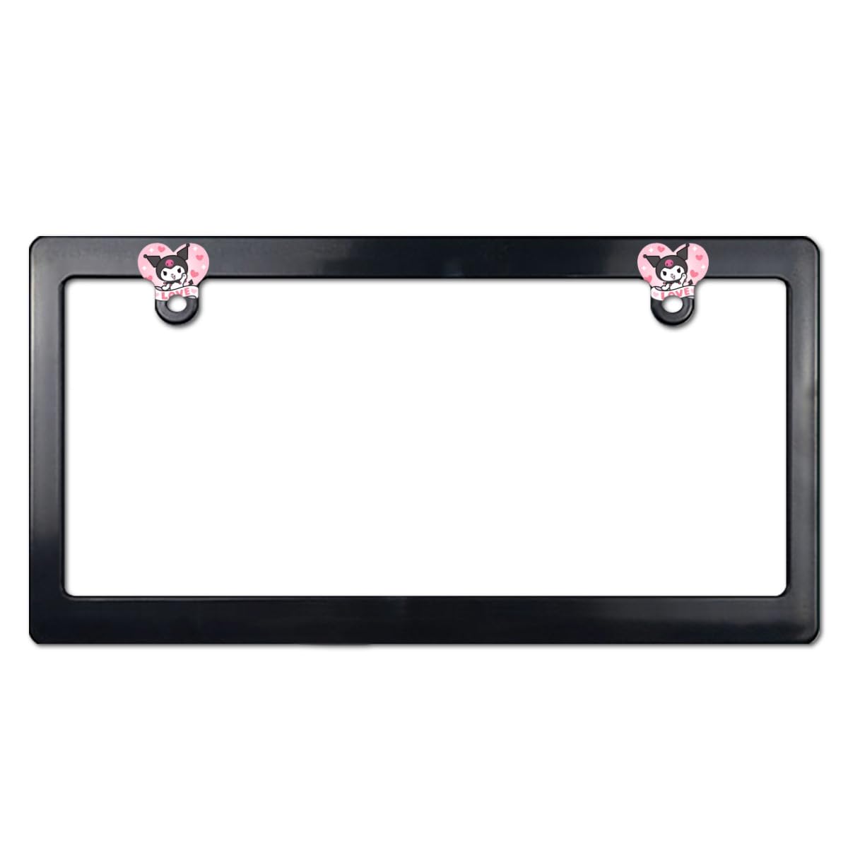 Amazon.co.jp: クロミ ちゃん ナンバーフレーム 車用 ナンバープレート