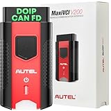 Autel MaxiVCI V200 VCI200 Wireless Diagnostic Dongle, 2026 VCI 200 OBD2 Connector Adapter, Work with Scanner MK900BT MP900-BT MaxiSys MS906 PRO MS906MAX MS906 PRO-TS MK906 PRO-TS KM100 BT608 BT609