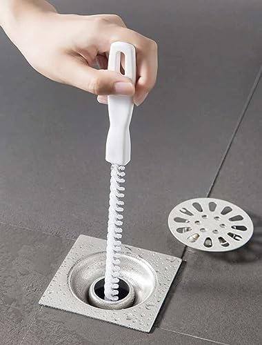 HealthyMoov Reinigungsbürste für Geschirr, Haarfänger, Abfluss, flexibel, Zubehör zum Entfernen von Verstopfungen für Spüle, Waschbecken, Abflussrohre, Küche und Badezimmer