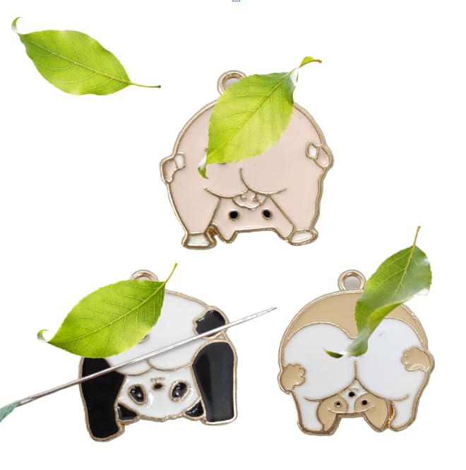 Little Corgi Panda Piglet Needle Minder Magnetic Needle Keeper for Cross Stitch Embroidery Sewing Needle and Pin Holders