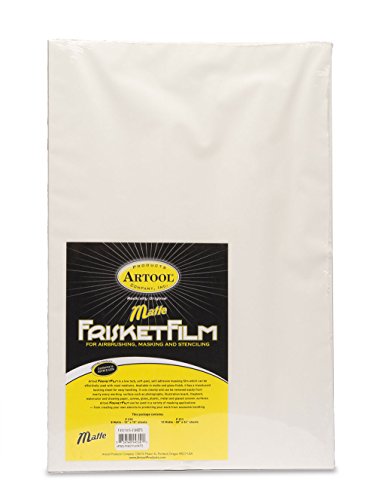 Artool Matte Frisket Film Sheets (8 Sheets)