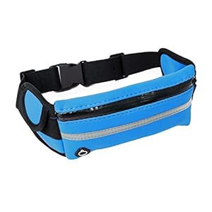 System-S Tas heuptas buiktas met flessenhouder in lichtblauw