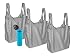 Camco 53104 Grab-A-Bag Shopping Bag Canister - an Eco-Friendly Shopping Solution - Includes (3) Reusable Shopping Bags