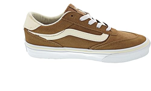 Vans Vans Women's Brooklyn LS Shoe | Low-Top Sneakers for Everyday Wear, Walking, Work & Fashion, Suede Chipmunk, 8