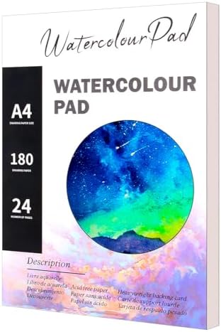 Watercolor Paper Pad, Watercolor Pad 9x12