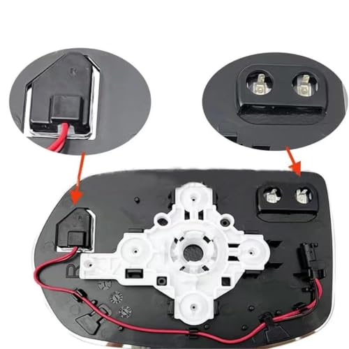 Miroir rétroviseur chauffant CRV avec avertisseur d'angle mort - 2