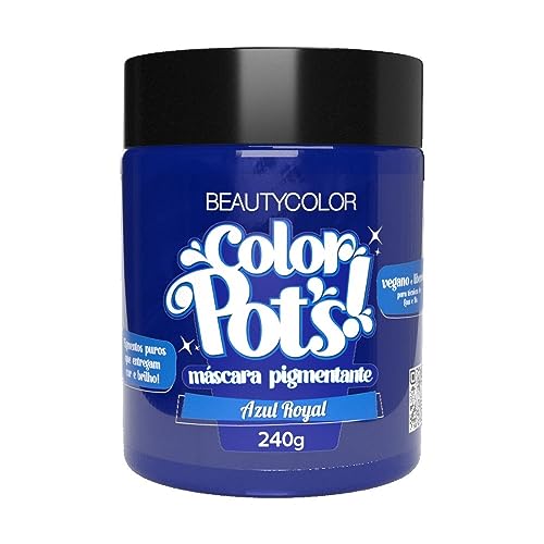Máscara Pigmentante Color Pot’s - Azul Royal