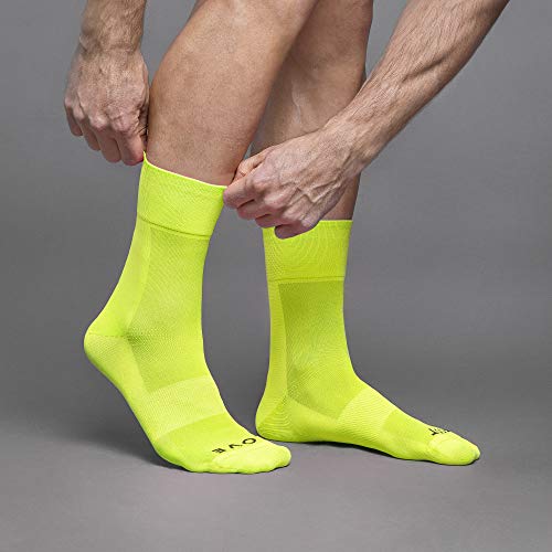 Image of GripGrab Lightweight SL Summer Cycling Socks - 2 Lengths, Road & Gravel | Breathable Coolmax mesh, stretch arch support, short ~3.5 in or tall ~6 in cuff - road, MTB, gravel & indoor biking