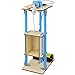 juler Stem Juguetes Ciencia e innovación tecnológica. Obras de pequeña producción Fabricador de Ascensores Hechos a Mano. Juguetes científicos experimentales,Amarillo,Un tamaño