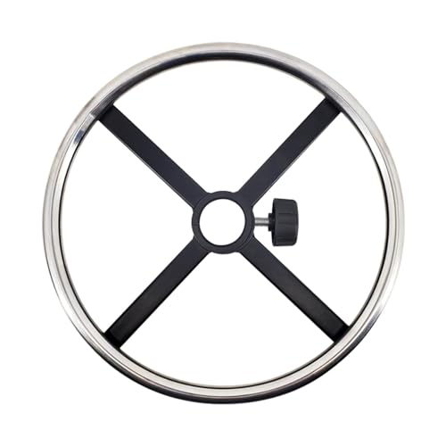 Generic Rotating Footrest Ring for Office Chairs, Spare Parts Made of Stainless Steel, Circle for Office Desk Chair, 35cm