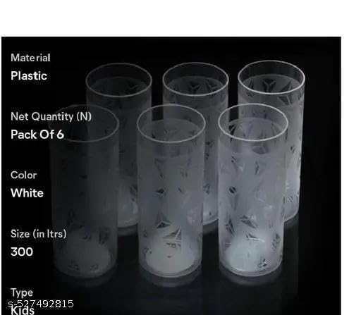 Image of TRISUL 6 pcs Set Dimond Design Transparent Round Shape Glass for Juice and brevrage Purpose usend in Kitchen Restaurant and club6PIS + D + Glass / 113 TR1861