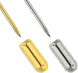 25 Pack - PinMart's Tie Pin Backing Lapel Stick Pin End Cap - Silver